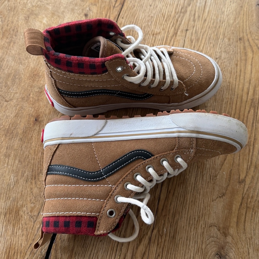 Kids' SK8-Hi MTE-1 Sneaker Brown kids Size 3 - Picture 6 of 9